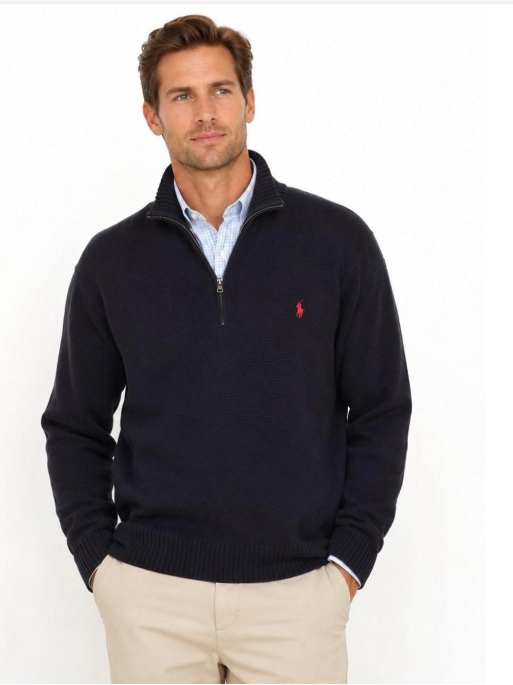 Polo Ralph Lauren Quarter-Zip Men's Sweater